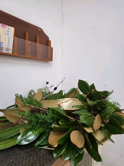 교회 교회 성탄장식