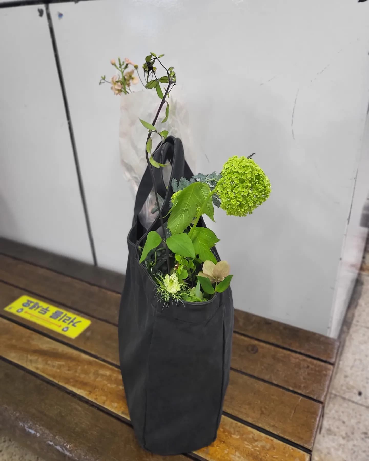 크은 가방