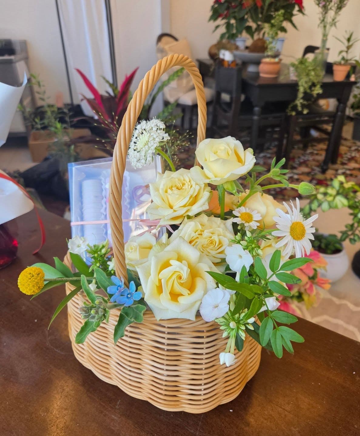 빼빼로 꽃바구니
