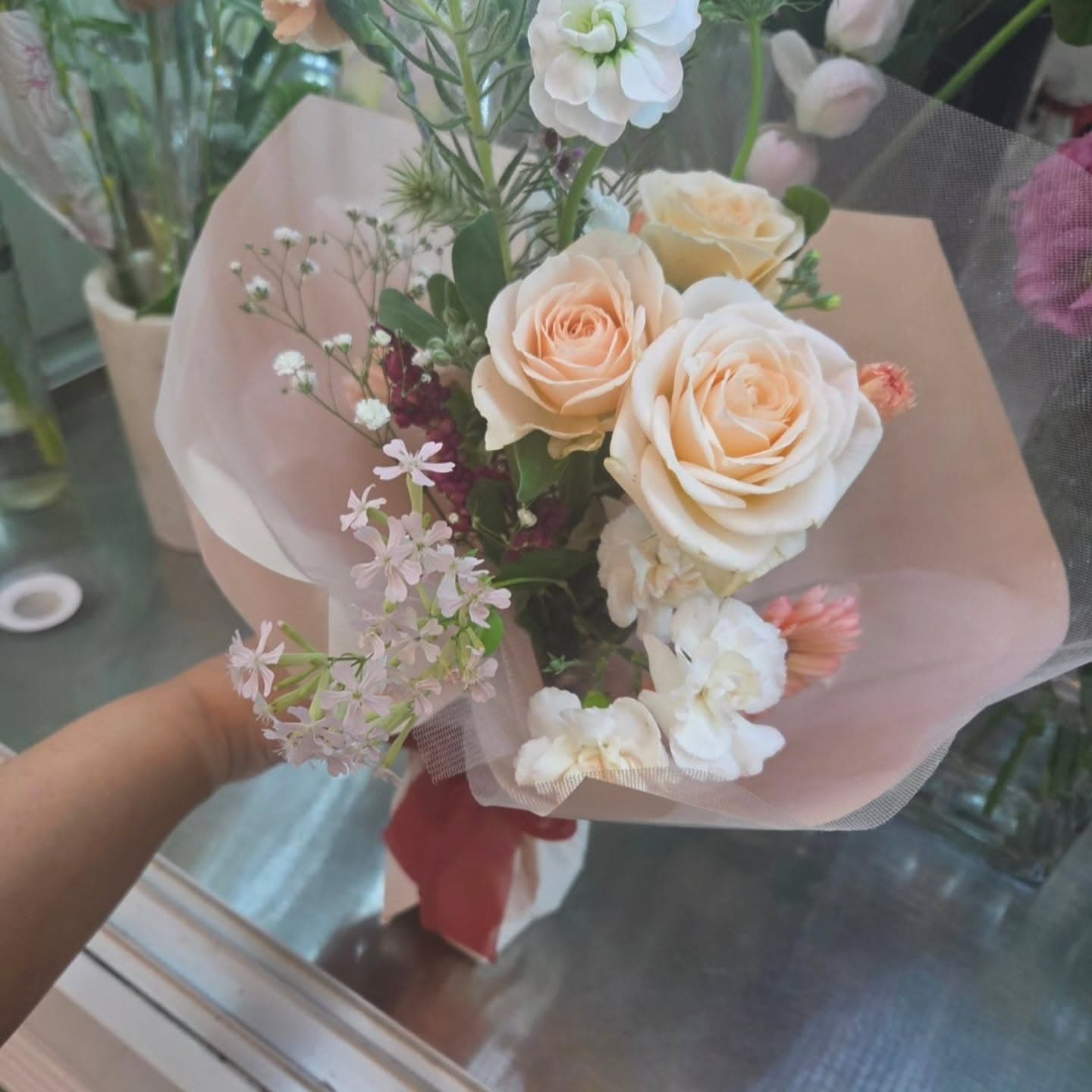 졸업식꽃다발