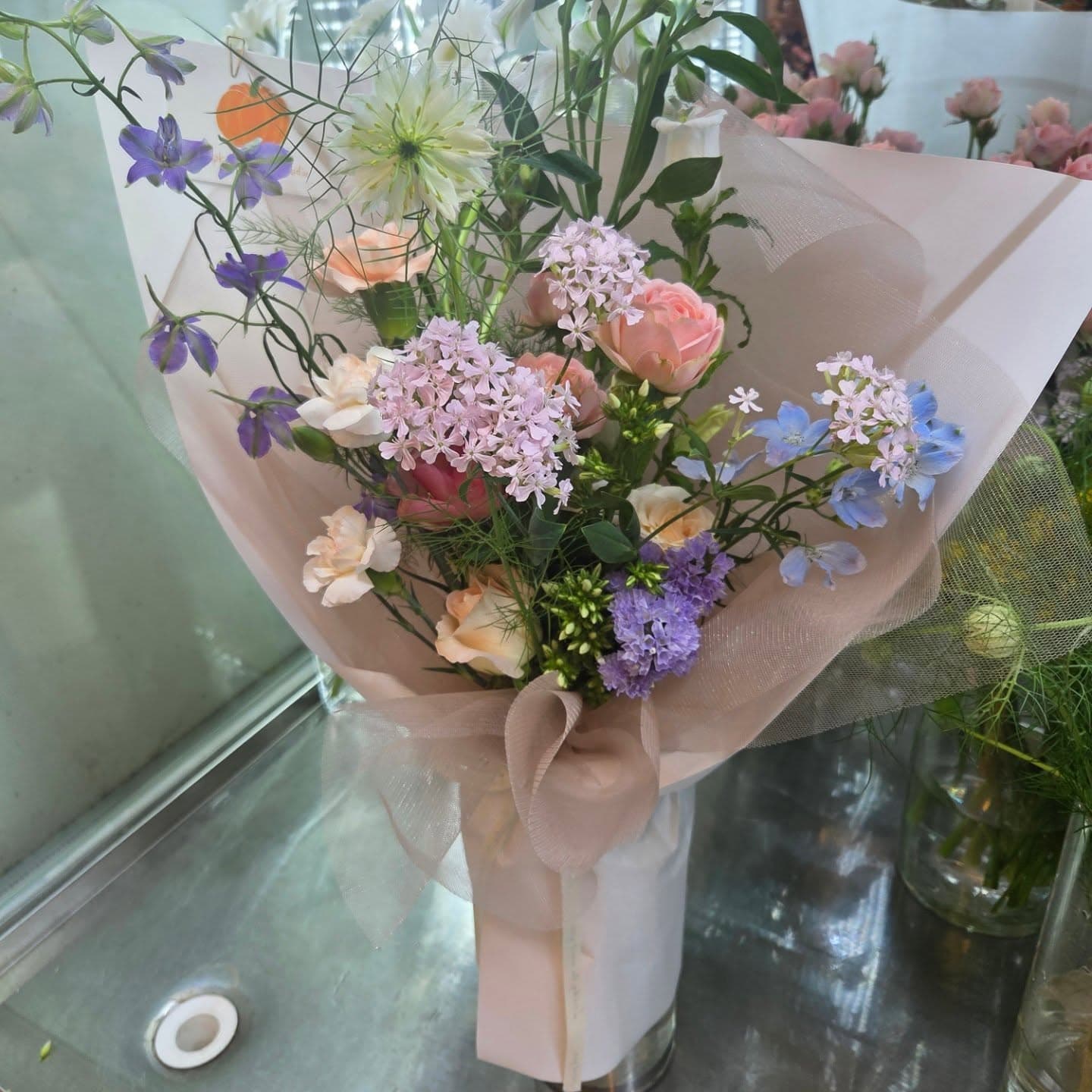 꽃꽂이 수업 ~ 진행합니다